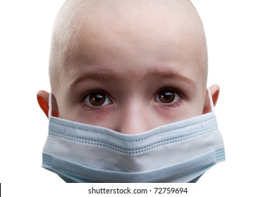 Flu Illness Child Boy In Medicine Healthcare Mask