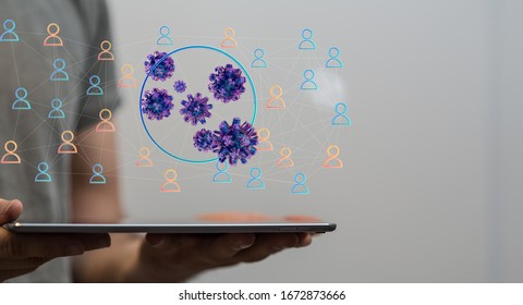 flu virus attack digital  - Powered by Shutterstock - Get 15% off with code: PIKWIZARD15