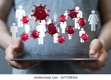 flu virus attack digital 3d - Powered by Shutterstock - Get 15% off with code: PIKWIZARD15