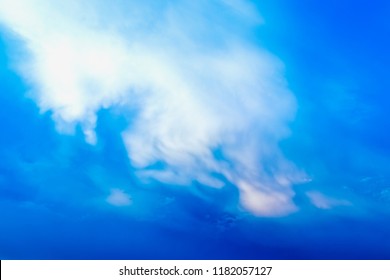 Fluffy Clouds Scattered Across Sky Scattered Stock Photo 1182057127 ...