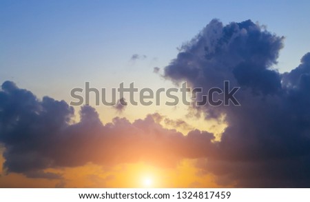 Similar – Image, Stock Photo Sky Drama Environment