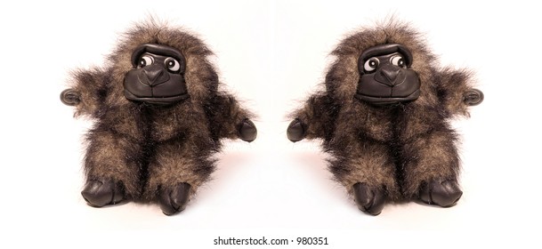 monkey fluffy toy