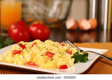 Fluffy Scrambled Eggs