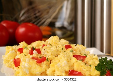 Fluffy Scrambled Eggs