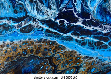 Fluid Art, Acrylic Pour, Abstract Painting