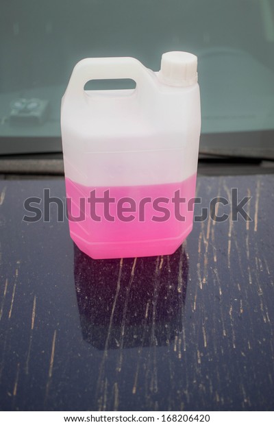 Fluid washer for car
window