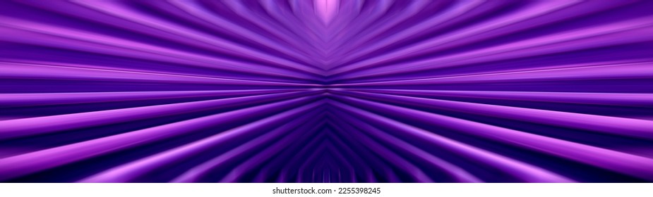 Fluorescent background. Blur symmetrical texture. Futuristic light. Defocused neon pink purple blue color gradient glow on dark ridged abstract overlay. - Powered by Shutterstock