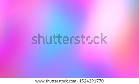 Fluorescent purple and pink. Rainbow color gradient. Abstract blurred background