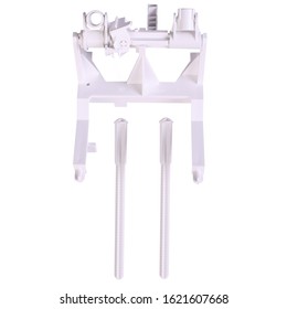 flushing cisterns, Interior fitting pieces, white background