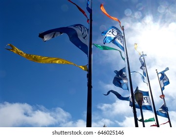 Fluttering Flags