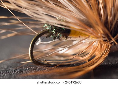 Fly Fishing. Close-up