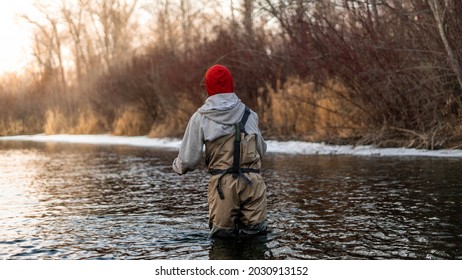 Fly Fishing In The Gallatin River 
