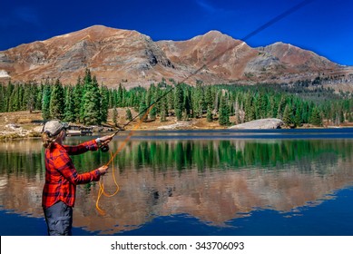 Fly Fishing On A Clear Day
Lake Irwin, Colorado