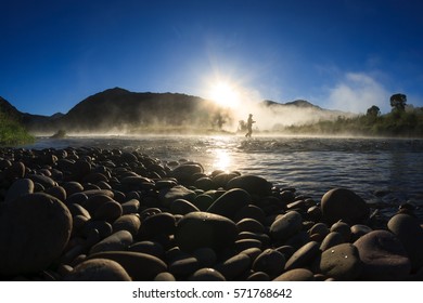 Fly Fishing On The South Fork Of The Snake River