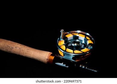 A Fly Fishing Pole Equipped
