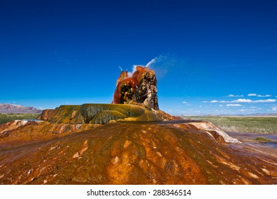 Fly Geyser - Nevada USA