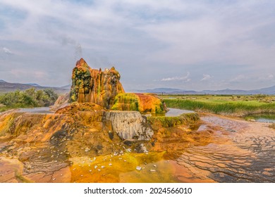 Fly Geyser, Washoe County, Nevada