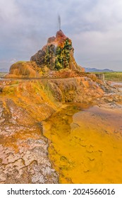 Fly Geyser, Washoe County, Nevada