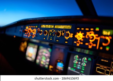                                Flying 34000 feet high in an Airbus A320 