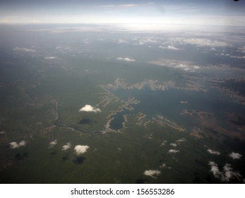 Flying above cloud
