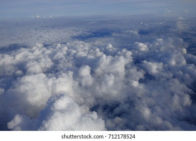Flying above the clouds, Soft focus - Shutterstock ID 712178524