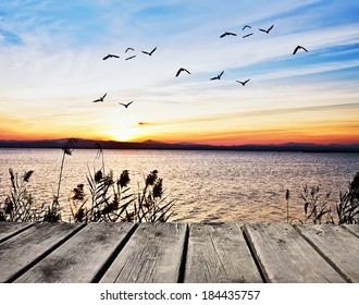 flying colors HDR lake, - Powered by Shutterstock