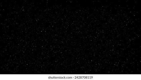 Flying dust particles on a black background - Powered by Shutterstock