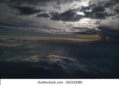 flying into the storm
