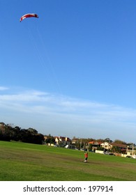 flying kite