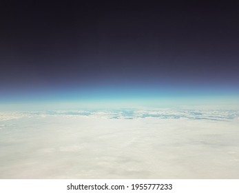 Flying Over A Glacier, A View From Low Earth Orbit