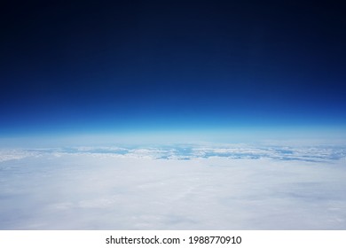 Flying Over A Glacier, A View From Low Earth Orbit