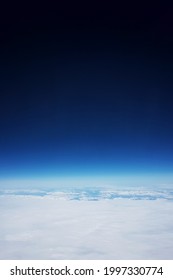 Flying Over A Glacier, A View From Low Earth Orbit