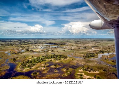 Flying Over The Okavango Delta, Botswana