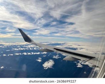 Flying through the clouds day