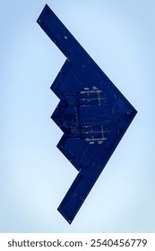 Flyover by a B2 bomber