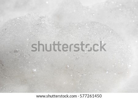 Foam bubbles texture close - abstract background