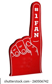 Foam Fan Finger