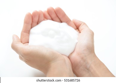 Foam In The Hands