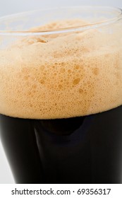 The Foam Head On Stout Beer