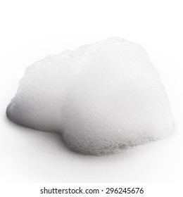 Foam Isolated On White Background