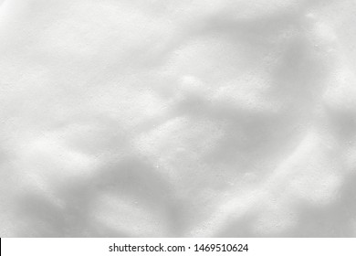 Foam texture background. Cosmetic soap, cleanser, shampoo bubbles. Macro, top view - Shutterstock ID 1469510624