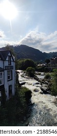 Foamy Waters On The River Dee