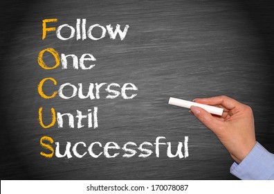 FOCUS - Business Success Concept