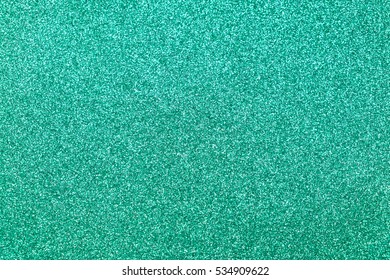 Focused Emerald Abstract Texture Glitter Background