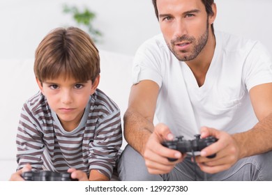 2,162 Father And Son Playing Console Images, Stock Photos & Vectors ...