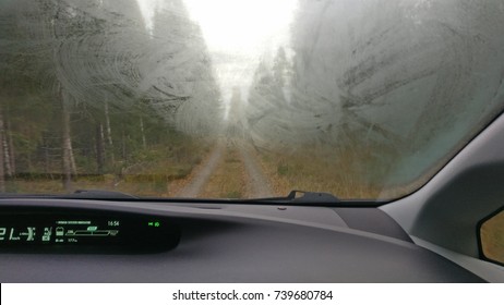 Fog Car Window