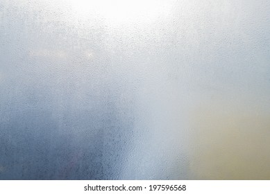 Fog Condensation On Window Glass