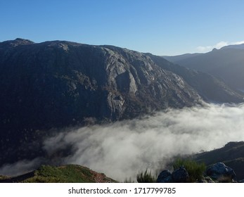 Fog Entering The Peneda Valley In The Peneda-Gerês National Park 