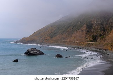 Fog And Mist On The Big Sur Coast In California