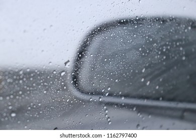 Fog Up On The Car Window 